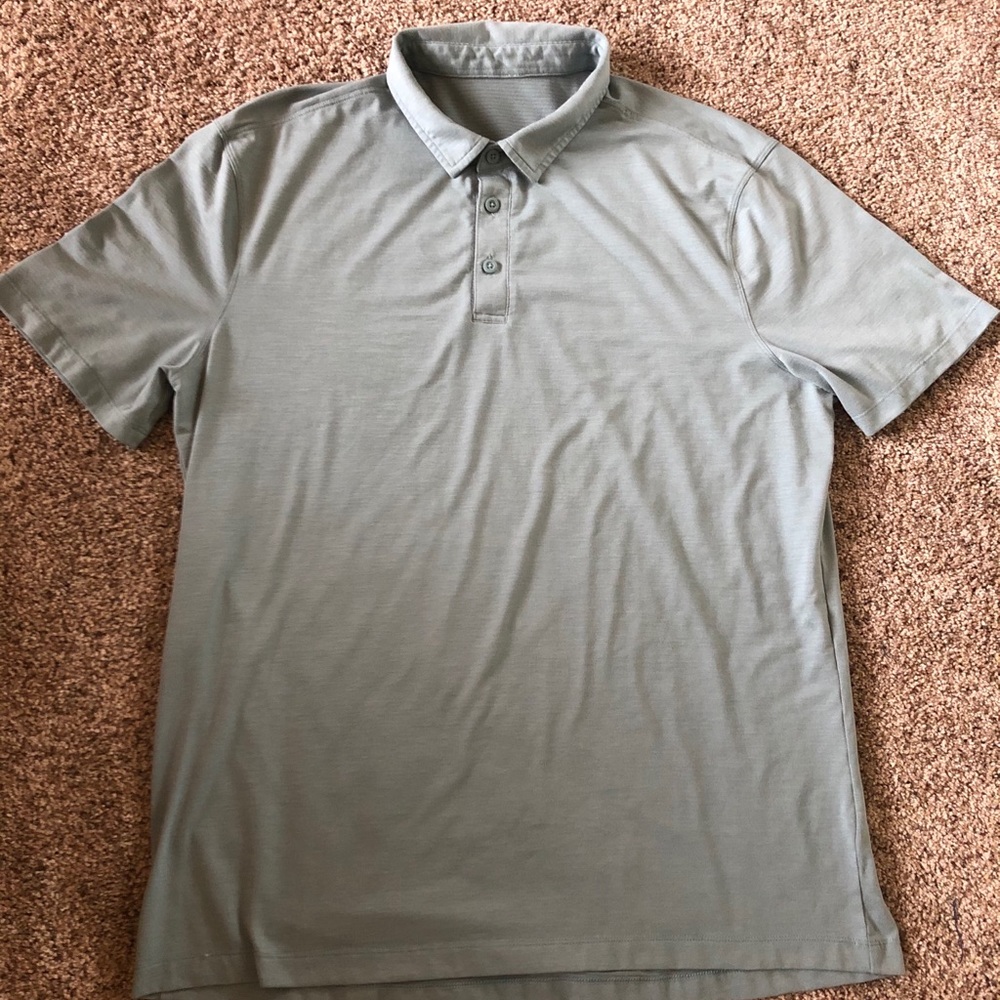 Men’s Lululemon Evolution polo, XL, blue
